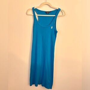 Polo By Ralph Lauren Sport Dress Women's Medium Blue Sleeveless
